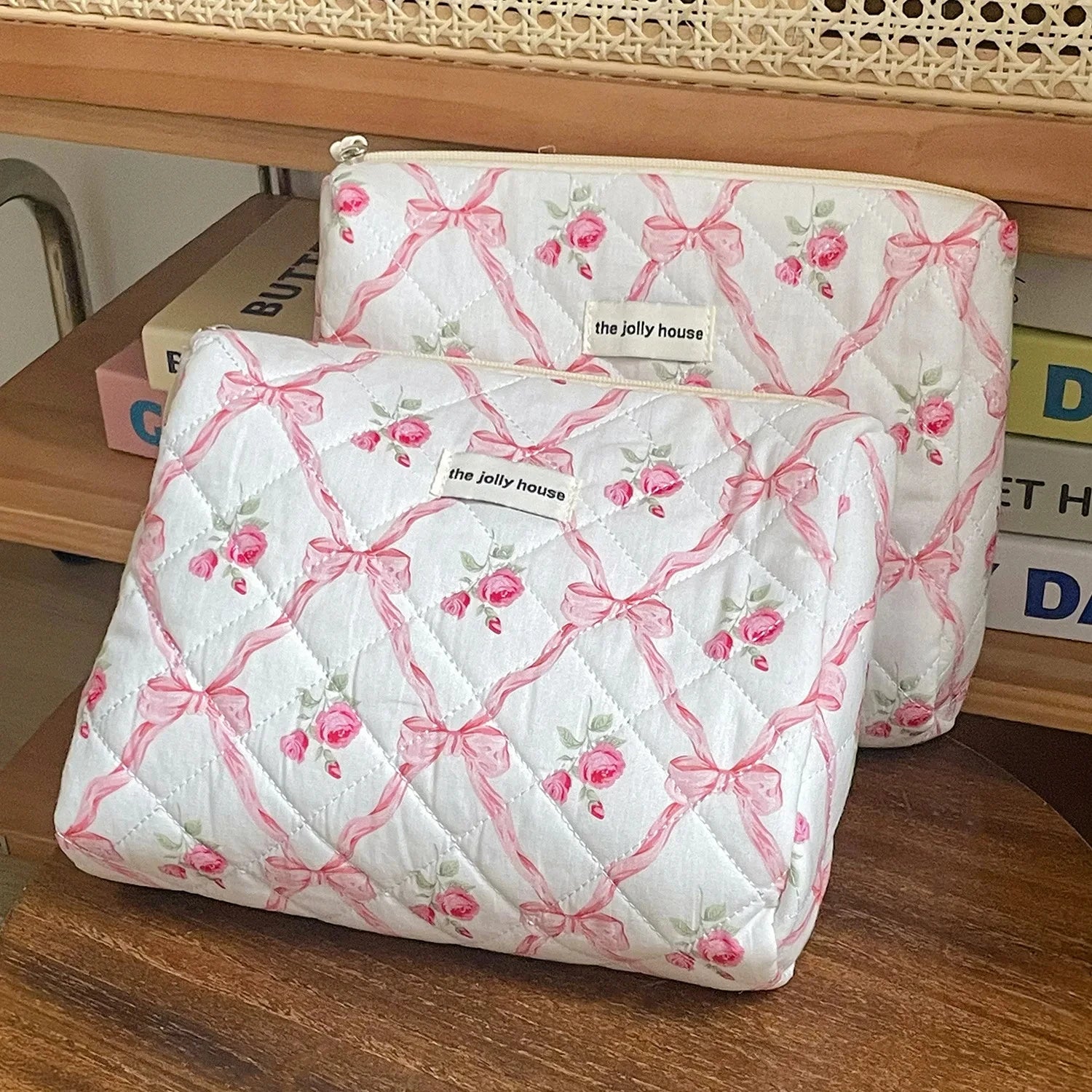 Bloom Bow Makeup Bag